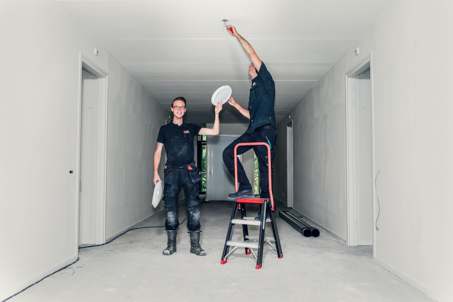 Aan het werk bij Sloof Elektrotechniek